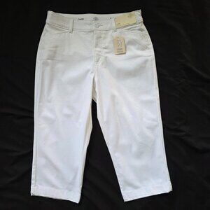 NWT ST JOHN’S BAY MID-RISE WHITE CAPRI 8